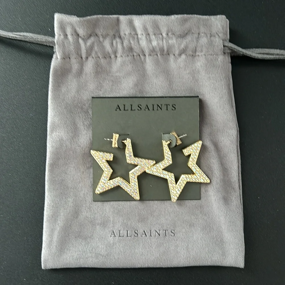 NWT ALLSAINTS earrings - Picture 4 of 5
